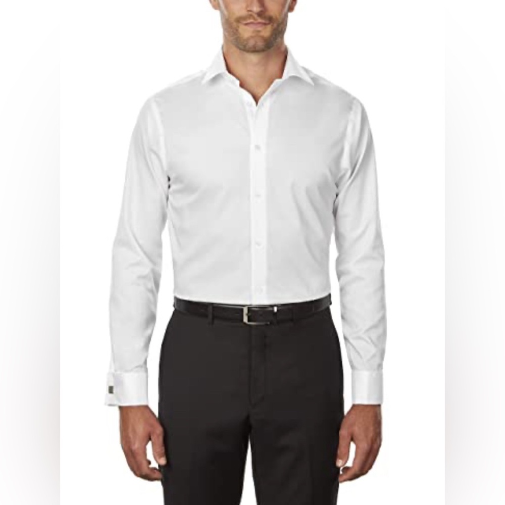 Men’s white dress shirt